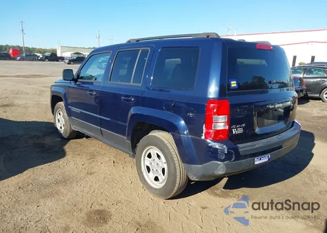 2016 Jeep Patriot Sport from USA, damaged, VIN 1C4NJRBB7GD69190